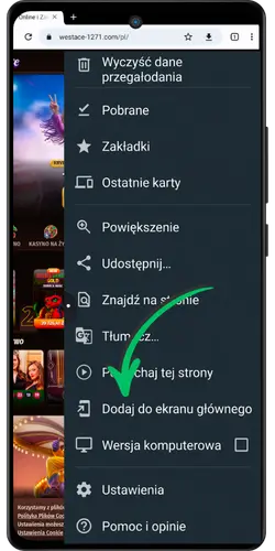 Chicken Road App – dodaj do ekranu głównego
