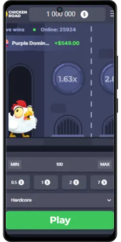 Chicken Road App – zacznij grać