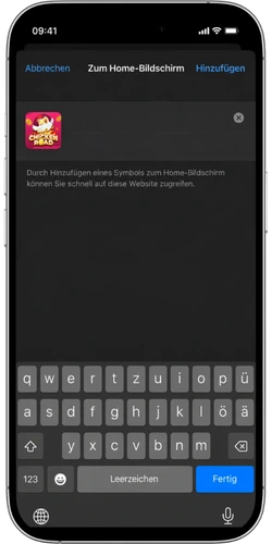 Chicken Road App - Installation zum Home-Bildschirm bestätigen