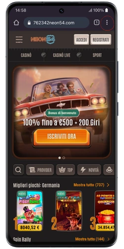 Chicken Road - Visita il sito su Android.