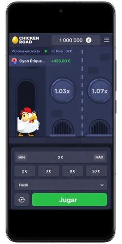 Jugar a Chicken Road en móvil Android