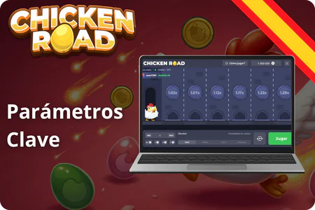Chicken Road Parámetros clave