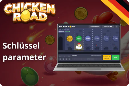 Chicken Road Schlüsselparameter