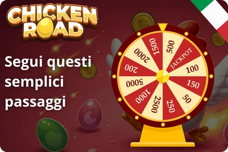 Chicken Road - Segui questi semplici passaggi.