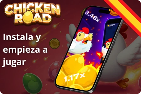 Instala Chicken Road en tu teléfono.